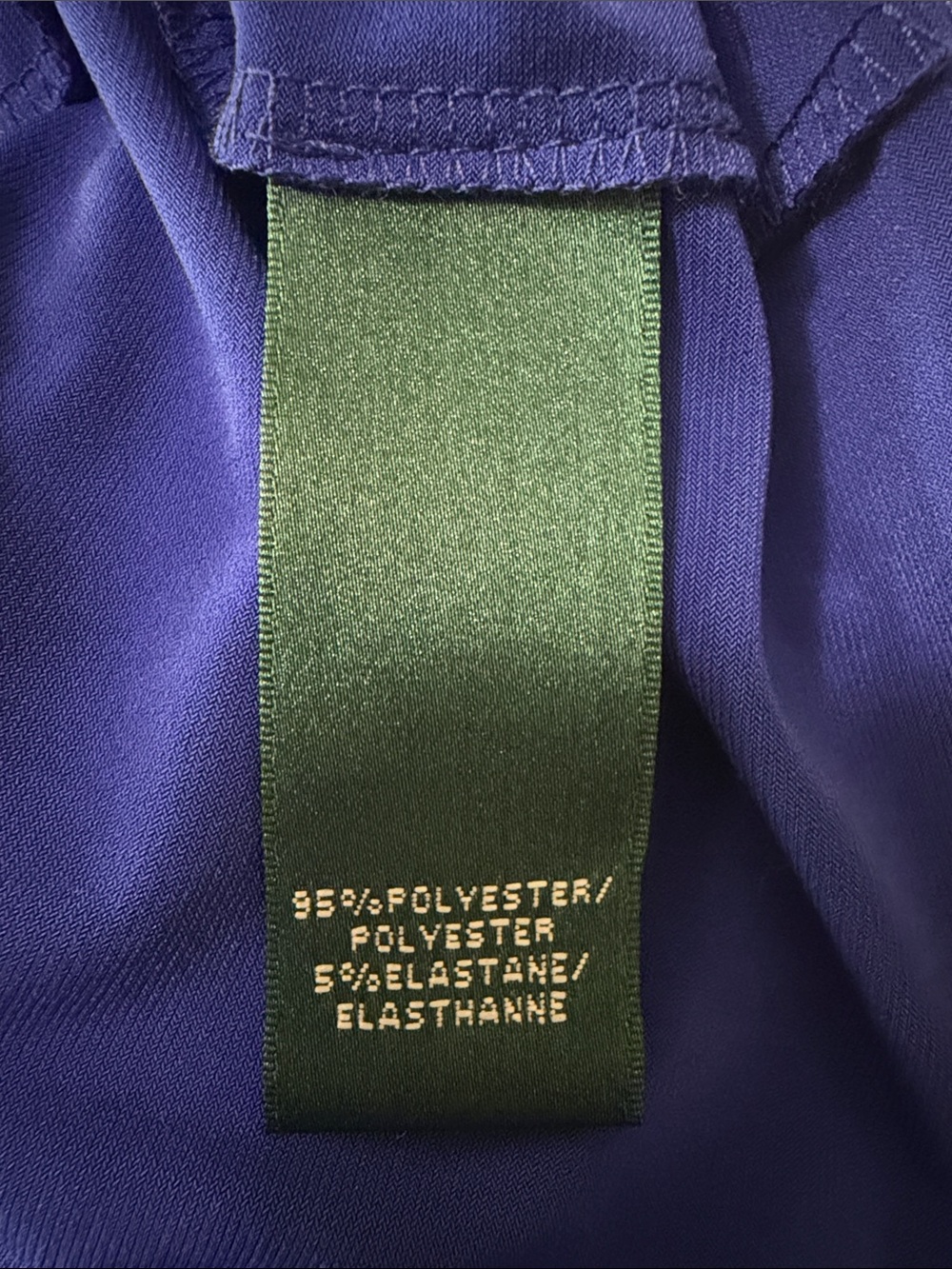 Ralph Lauren Cowl-Neck Midi Dress in Royal Blue - Picture 5 of 6